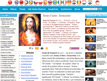 Tablet Screenshot of jesuscristo.name